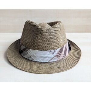 Bailey Of Hollywood Paper Straw Fedora Meyer the Hatter Medium
